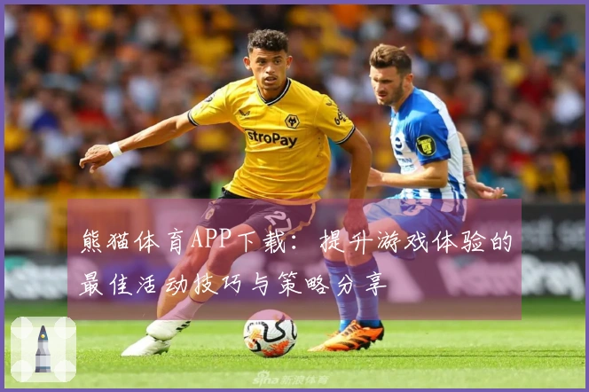 熊猫体育APP下载：提升游戏体验的最佳活动技巧与策略分享